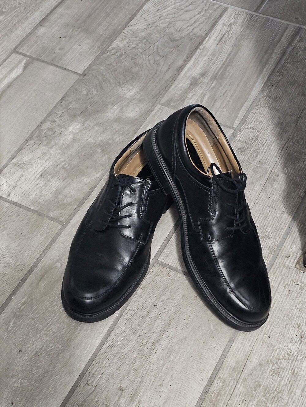 Dockers leather upper dress shoes men's size 12 M black 90-41004 Dress Shoes